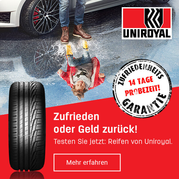 Die Uniroyal Zufriedenheitsgarantie
